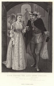 El rey Enrique VIII y Ana Bolena, El rey Enrique VIII, Acto I, Escena IV