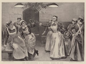 Fiestas de Año Nuevo en un Hospital, Enfermeras fuera de Servicio de Arthur Hopkins