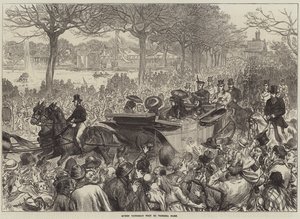 Visita de la Reina Victoria al Parque Victoria de Arthur Hopkins