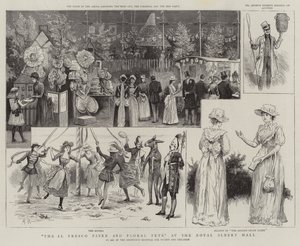 La feria al aire libre y la fiesta floral en el Royal Albert Hall de Arthur Hopkins