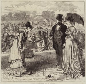 El Club de Croquet de Toda Inglaterra en Wimbledon de Arthur Hopkins