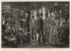 El paseo vespertino en la Exposición Alemana de Arthur Hopkins