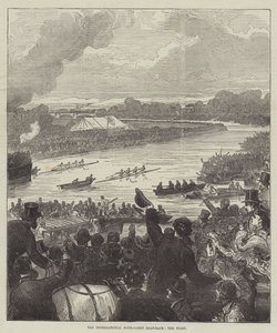 La carrera internacional de botes de cuatro remos, el inicio de Arthur Hopkins