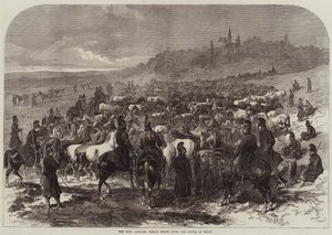 La guerra, caballos franceses capturados después de la batalla de Sedán de Arthur Hopkins