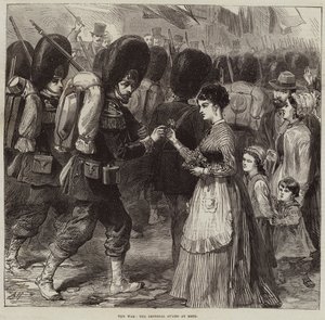 La guerra, la Guardia Imperial en Metz de Arthur Hopkins