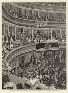 La visita del Emperador Alemán, el Concierto Estatal dado en el Royal Albert Hall de Arthur Hopkins