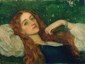 En la Hierba de Arthur Hughes