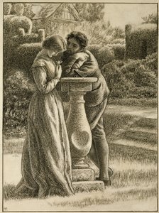 El dial, siglo XIX de Arthur Hughes