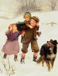 El viaje a lomos del cerdito de Arthur John Elsley
