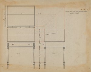 Escritorio de Caja de Arthur Johnson