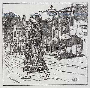 Hans Christian Andersen: La niña que pisó el pan de Arthur Joseph Gaskin