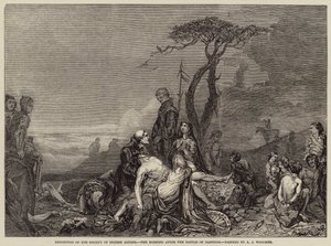 La Mañana después de la Batalla de Hastings de Arthur Joseph Woolmer