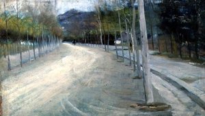 En el Viale, Florencia