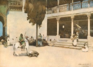 El espía capturado, 1895, c1930