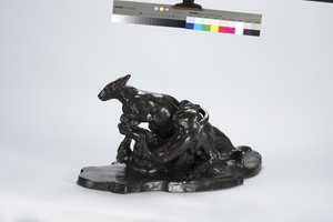 Canguro y perro de Arthur Putnam