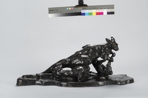 Canguro y perro de Arthur Putnam