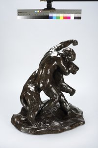 Puma y Niño