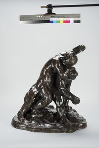 Puma y Niño de Arthur Putnam