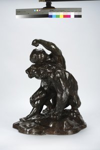 Puma y niño de Arthur Putnam