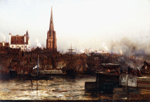 Trinidad desde el río, 1880 de Arthur Quartley