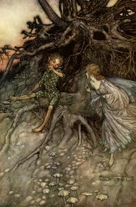 Sueño de una noche de verano de Arthur Rackham