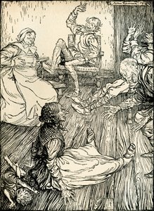 Sueño de una noche de verano de Arthur Rackham