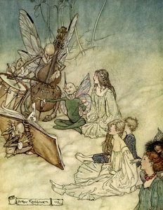 Sueño de una noche de verano de Arthur Rackham