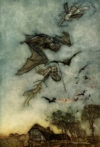 Sueño de una noche de verano de Arthur Rackham