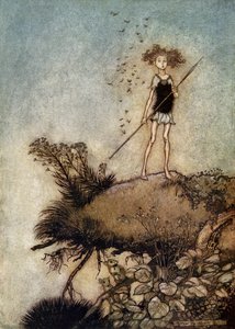 Sueño de una noche de verano de Arthur Rackham