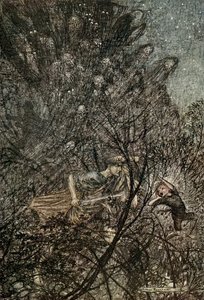 El sueño de una noche de verano de Arthur Rackham