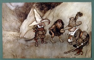 Un cuento corto del autor estadounidense Washington (ilustración) de Arthur Rackham