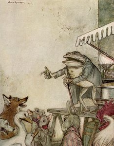 Fábulas de Esopo de Arthur Rackham