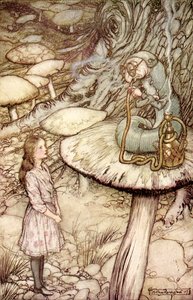 Las aventuras de Alicia en el país de las maravillas de Lewis Carroll de Arthur Rackham