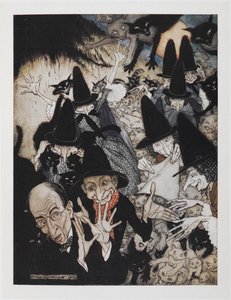 Como iba a St. Ives de Arthur Rackham