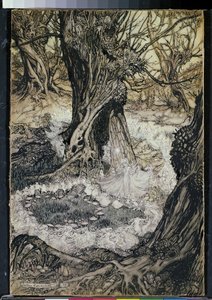 Ven, ahora un rondel, 1908 de Arthur Rackham