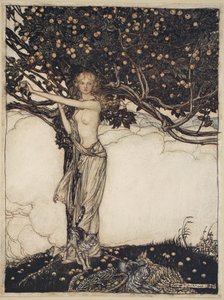 Freia, la hermosa, ilustración de 