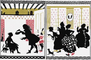 Ilustración para el Cuento de Hadas Cenicienta