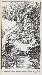 Ilustración de Hamlet de Arthur Rackham