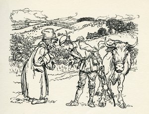 Jack y las habichuelas mágicas de Arthur Rackham