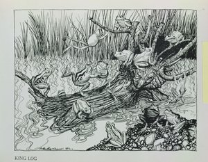 Rey Tronco, ilustración de 