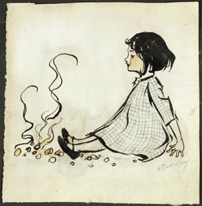 Pequeña Polly Flinders de Arthur Rackham