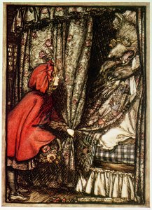 Caperucita Roja de Arthur Rackham