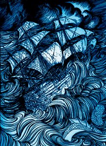 Manuscrito encontrado en una botella de Arthur Rackham