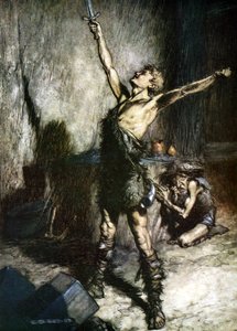 Sigfrido de Arthur Rackham