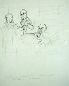 Sir George Savage y Sir James Crichton Browne en consulta sobre el caso de BXXXY y los miembros