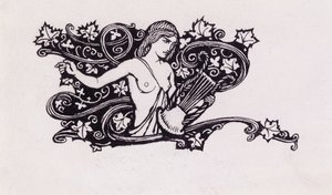 Dulce Eco, Dulce Ninfa, ilustración de Comus, por John Milton (1608-74), versión publicada en 1921 de Arthur Rackham