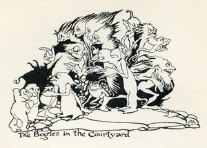La bola dorada de Arthur Rackham