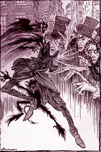 El demonio de la perversidad de Edgar Allan Poe de Arthur Rackham