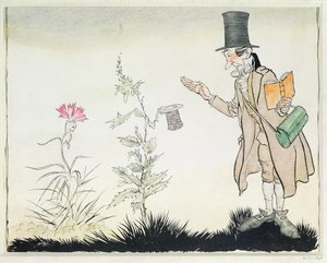 El profesor no puede soportar ese tipo de cosas, ilustración de 