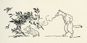 Los tres cerditos de Arthur Rackham